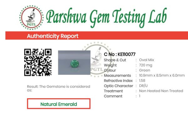 Emerald - 3.6ct - KE110077
