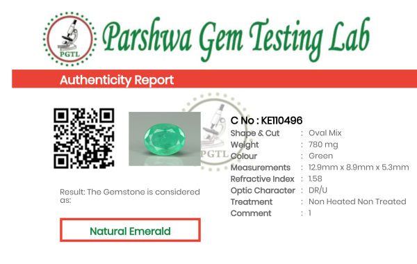 Emerald - 3.9ct - KE110496