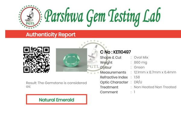 Emerald - 4.3ct - KE110497