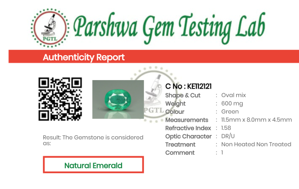 Emerald - 3ct - KE112121