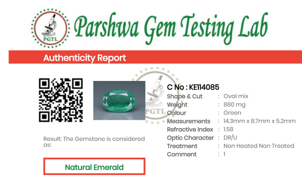 Emerald - 4.4ct - KE114085