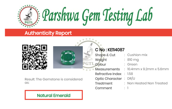 Emerald - 4.05ct - KE114087