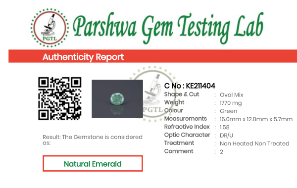 Emerald - 8.85ct - KE211404