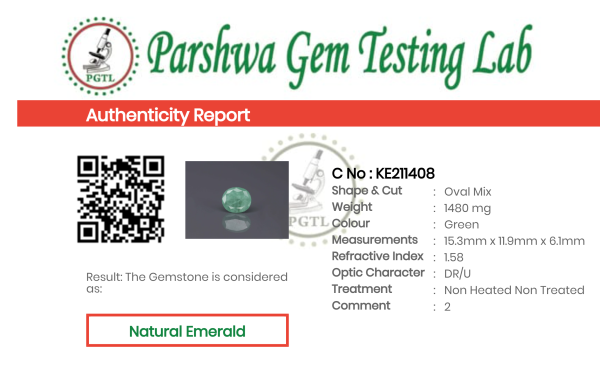 Emerald - 7.4ct - KE211408