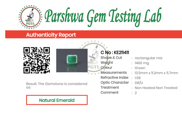 Emerald - 7.3ct - KE211411