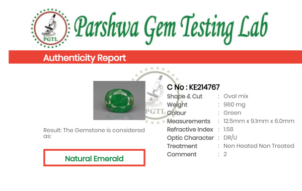 Emerald - 4.8ct - KE214767