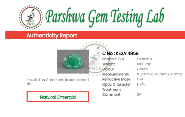 Emerald - 5ct - KE2A14859