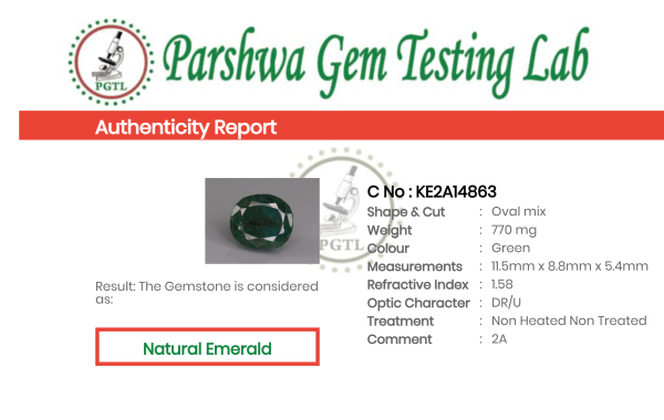 Emerald - 3.85ct - KE2A14863