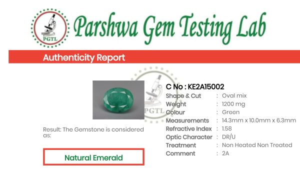 Emerald - 6ct - KE2A15002