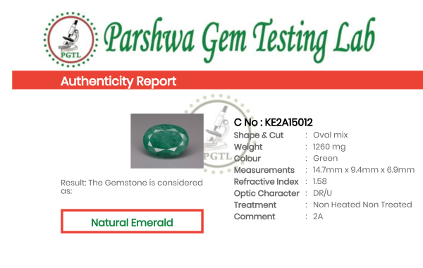 Emerald - 6.3ct - KE2A15012