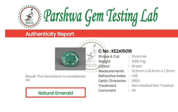 Emerald - 6ct - KE2A15016