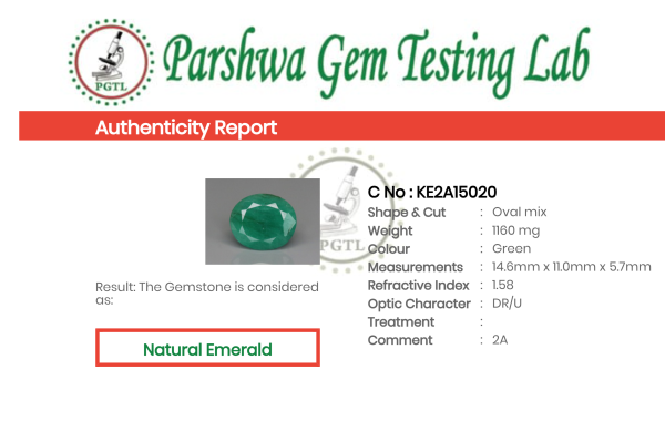 Emerald - 5.8ct - KE2A15020