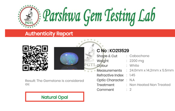 Opal - 11ct - KO213529