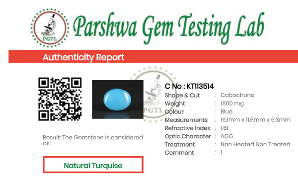 Turquise - 9ct - KT113514