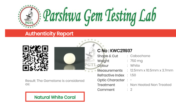 White Coral - 3.75ct - KWC211937