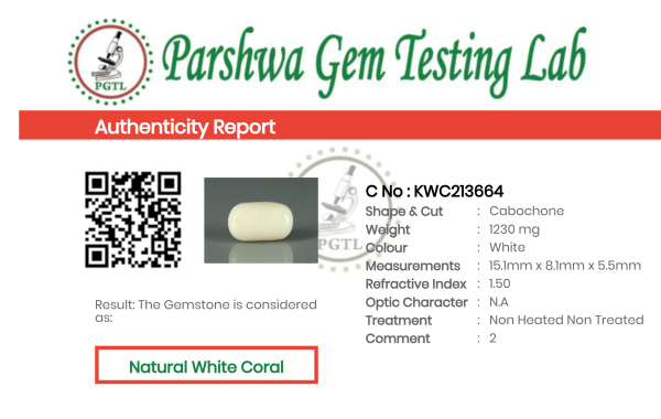 White Coral - 6.15ct - KWC213664