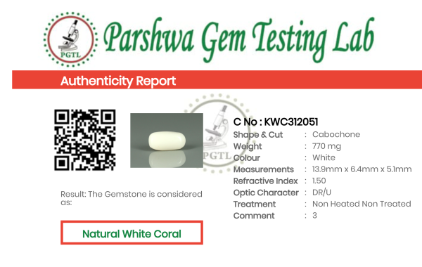White Coral - 3.85ct - KWC312051