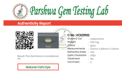 Cat's Eye - 4.85ct - KCE211132