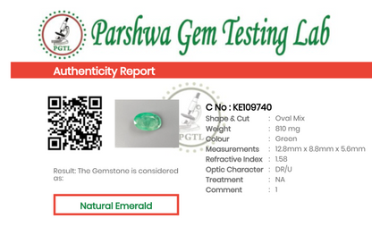 Emerald - 4.05ct - KE109740