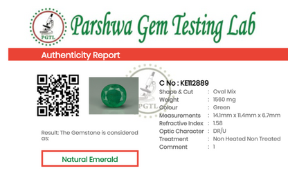 Emerald - 7.8ct - KE112889