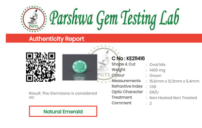 Emerald - 7.25ct - KE211416