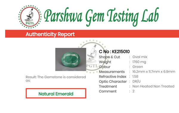 Emerald - 8.8ct - KE215010