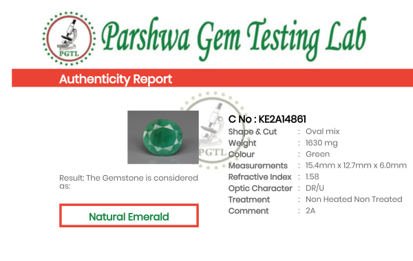 Emerald - 8.15ct - KE2A14861