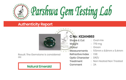 Emerald - 3.85ct - KE2A14863
