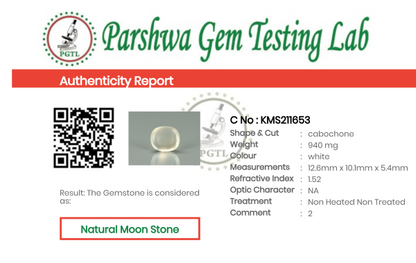Moon Stone - 4.7ct - KMS211653