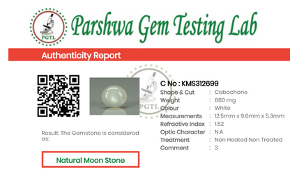 Moon Stone - 4.4ct - KMS312699