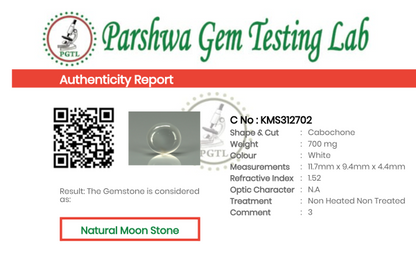 Moon Stone - 3.5ct - KMS312702