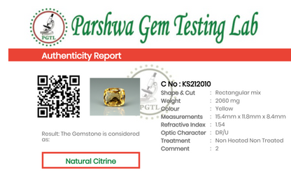 Citrine - 10.3ct - KS212010