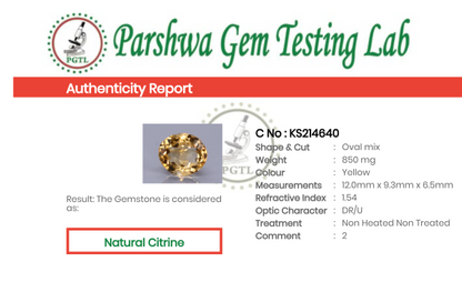 Citrine - 4.25ct - KS214640
