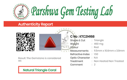 Triangle Coral  - 2.3ct - KTC214168