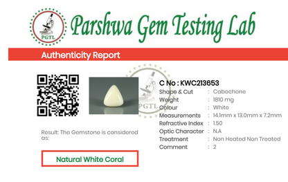 White Coral - 9.05ct - KWC213653